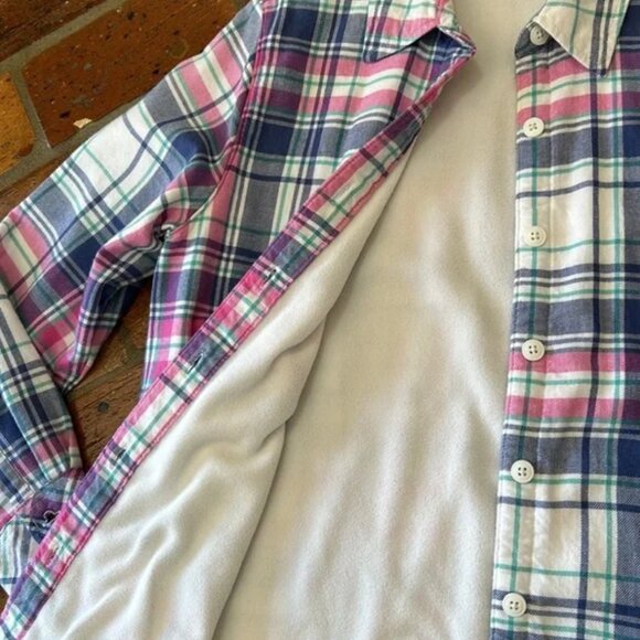 Lee Riders Plaid fleece lined Shirt/Shacket szS - Picture 7 of 10
